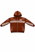 BROWN RHINESTONE SWEATSUIT