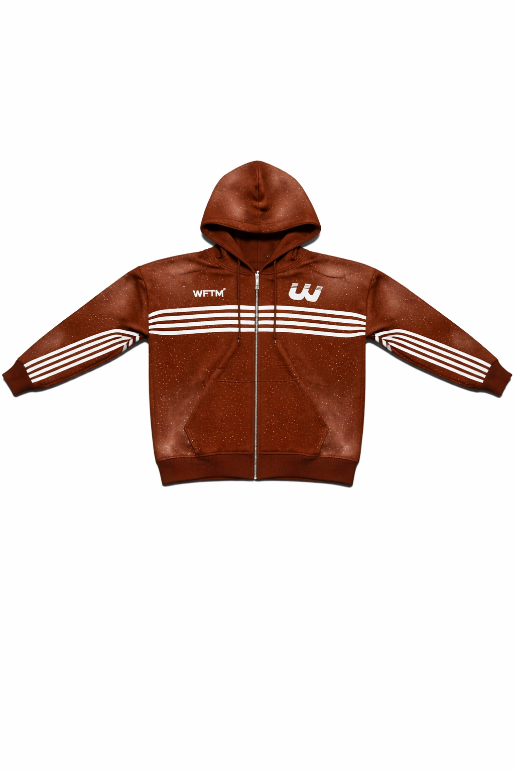 BROWN RHINESTONE SWEATSUIT