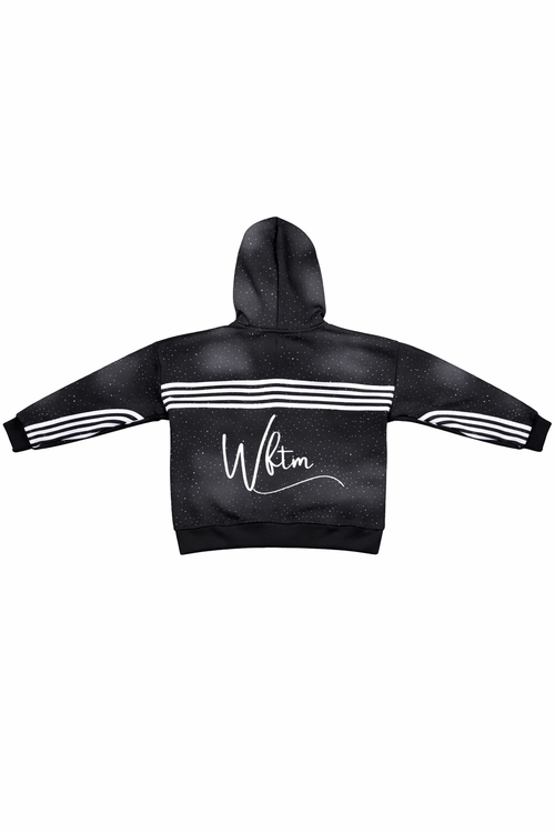 BLACK RHINESTONE SWEATSUIT