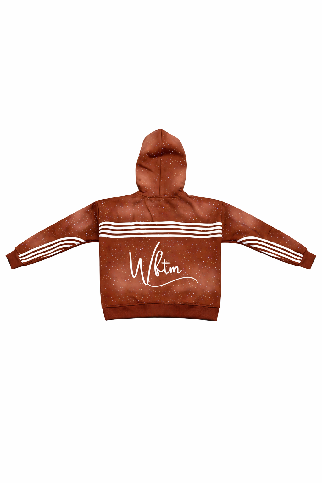 BROWN RHINESTONE SWEATSUIT