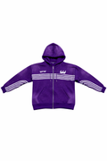 PURPLE RHINESTONE SWEATSUIT